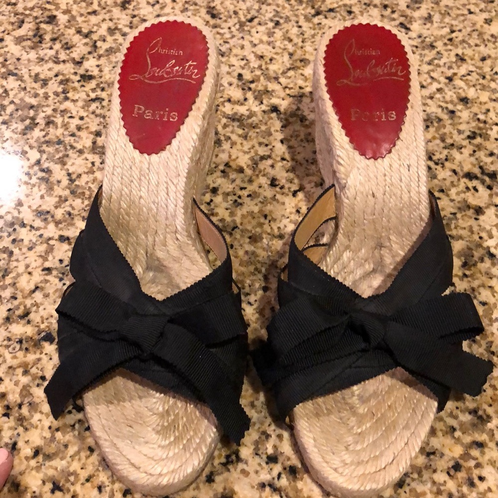 Christian Louboutin Espadrille shoe